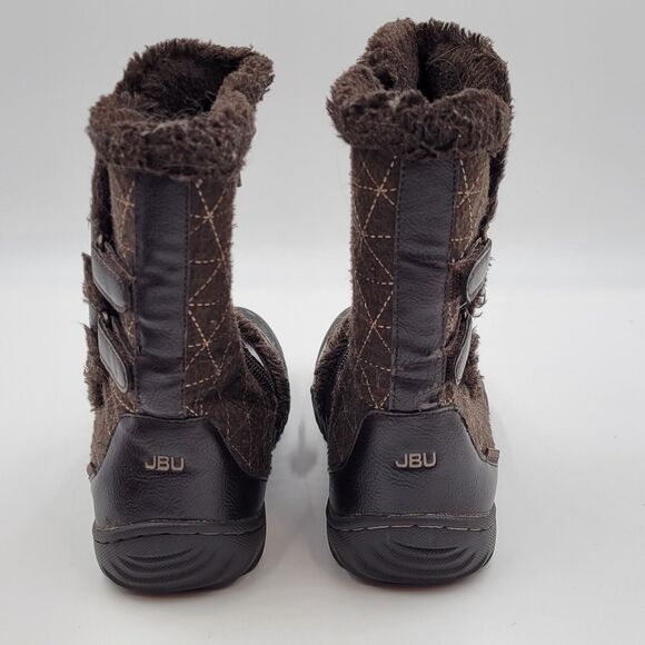 JBU by Jambu Iceburg Ankle Side-Zip Winter Boots Dark Brown Women's Size 6.5 M - Picture 4 of 10